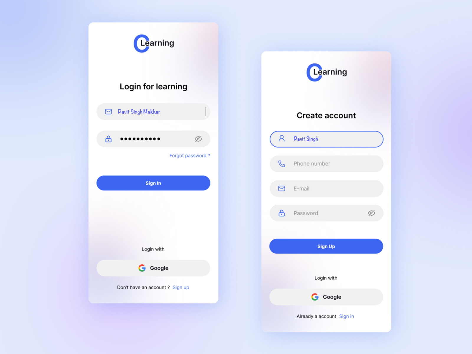 Login Learning Management System